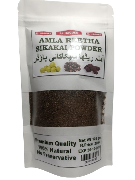 AMLA REETHA SEKAKAI POWDER 125 gram