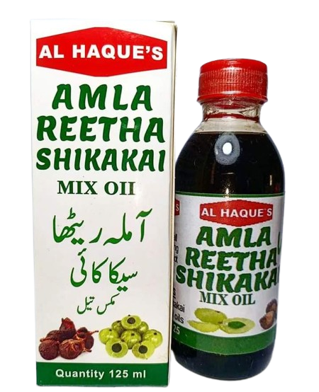 AMLA REETHA SEKAKAI MIX OIL 125ml (6 bottles) whole sale price